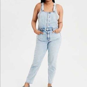 Brand new denim overalls